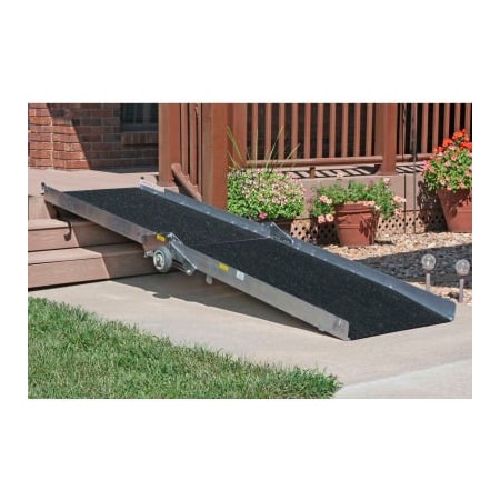 Prairie View Industries PVI Wheel-A-Bout Portable Utility Ramp - 10'L x 30inW - 600 Lb. Capacity WABU1030